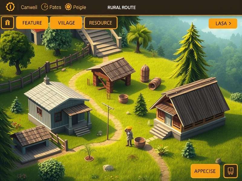 Rural Route resource management interface